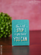 Table Top With Motivational Quotes 6X4 Inch - Bcg0180 Organisers