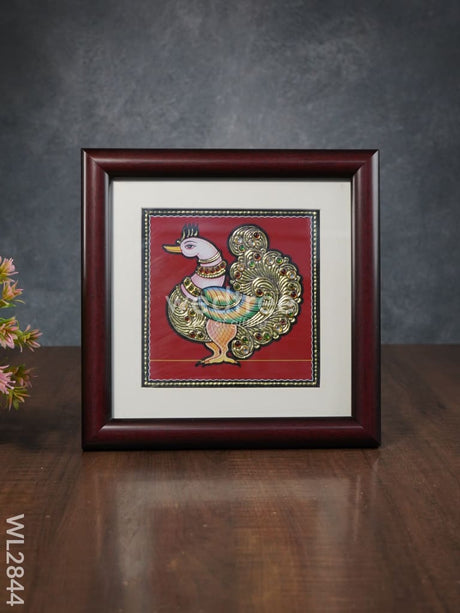 Tanjore Art Photo Frame - Annapakshi Wl2844 Frames