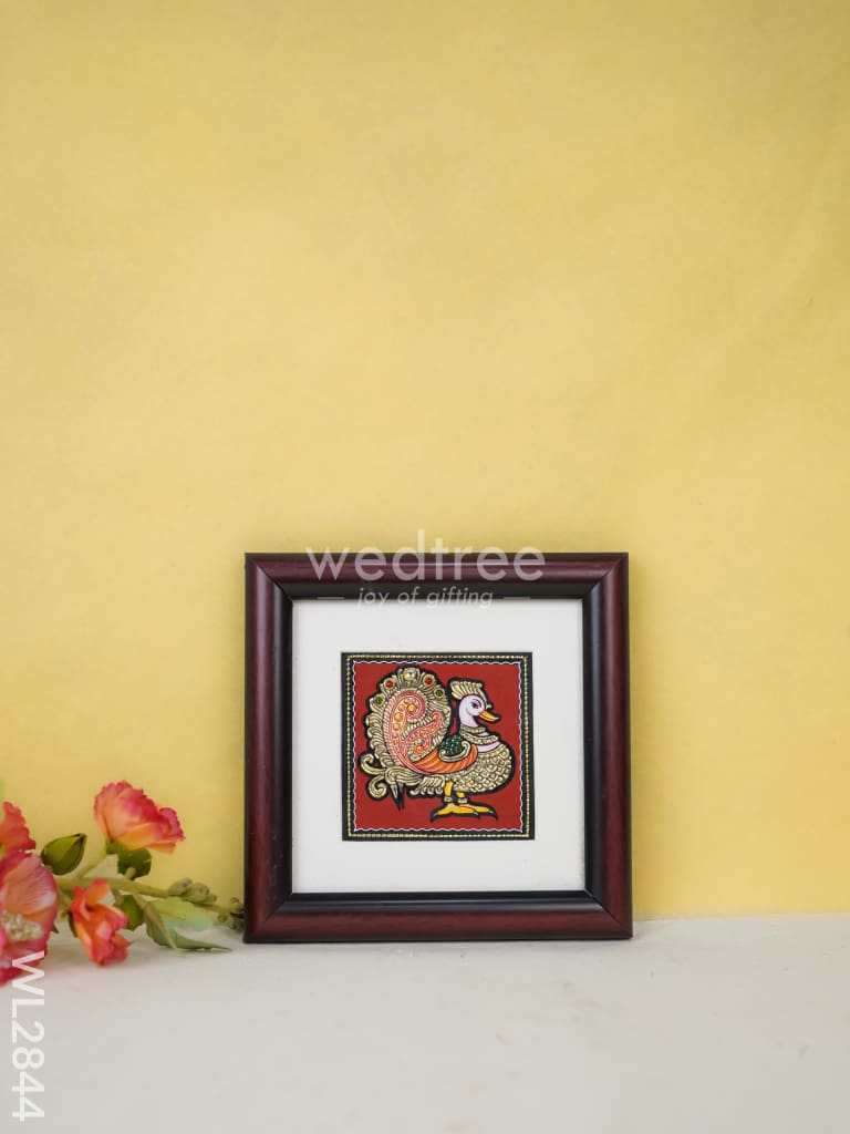 Tanjore Art Photo Frame - Annapakshi Wl2844 Painting