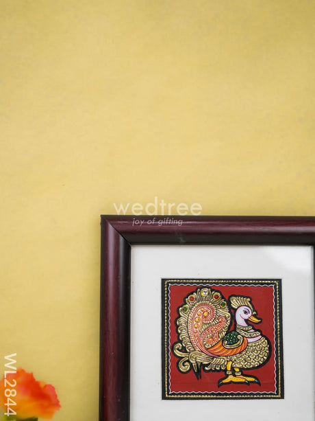 Tanjore Art Photo Frame - Annapakshi Wl2844 Painting