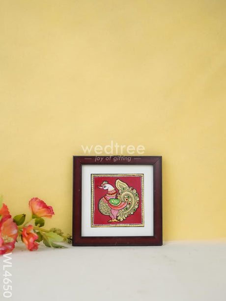 Tanjore Art Photo Frame - Annapakshi Wl4650 Painting