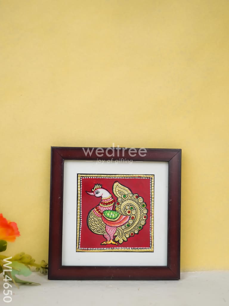 Tanjore Art Photo Frame - Annapakshi Wl4650 Painting