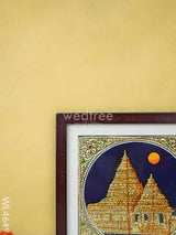 Tanjore Art Photo Frame - Mahabalipuram Wl4649 Painting