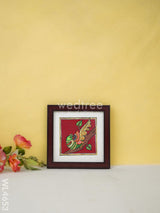 Tanjore Art Photo Frame - Parrot Wl4653 Painting