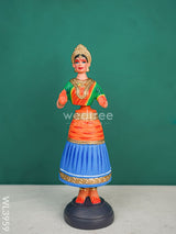 Tanjore Dancing Doll - Kondapalli Wl3959 Wooden Decor