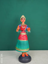 Tanjore Dancing Doll - Kondapalli Wl3959 Wooden Decor