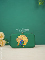 Tanjore Painted Sling Clutch - Wl4246 Clutches And Purses