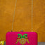 Designer Clutch Sling Bag - Wl4246 Pink Clutches And Purses