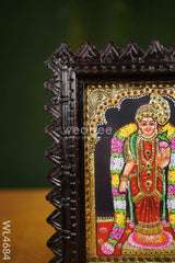 Tanjore Painting Andal (Chettinad Frame)- 8X6 Inch - Wl4684