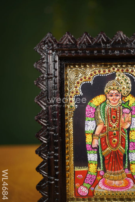 Tanjore Painting Andal (Chettinad Frame)- 8X6 Inch - Wl4684