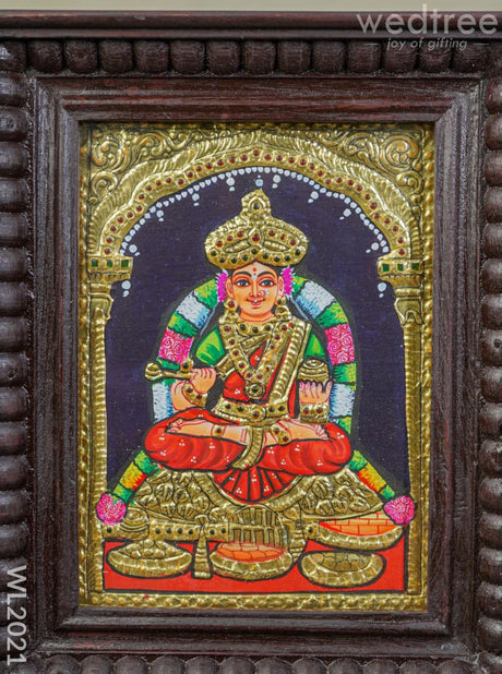 Tanjore Painting Annapoorani 10X8 - Wl2021