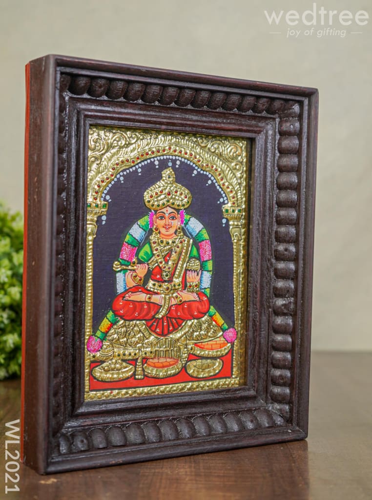 Tanjore Painting Annapoorani 10X8 - Wl2021