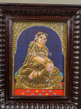 Tanjore Painting Bride - 10X8 Inch Wl3773