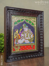 Tanjore Painting Butter Krishna - 15X12 Inch Wl3788