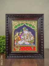 Tanjore Painting Butter Krishna - 15X12 Inch Wl3788