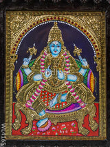 Tanjore Painting - Dhanvantri (10 X 8) Wl4165