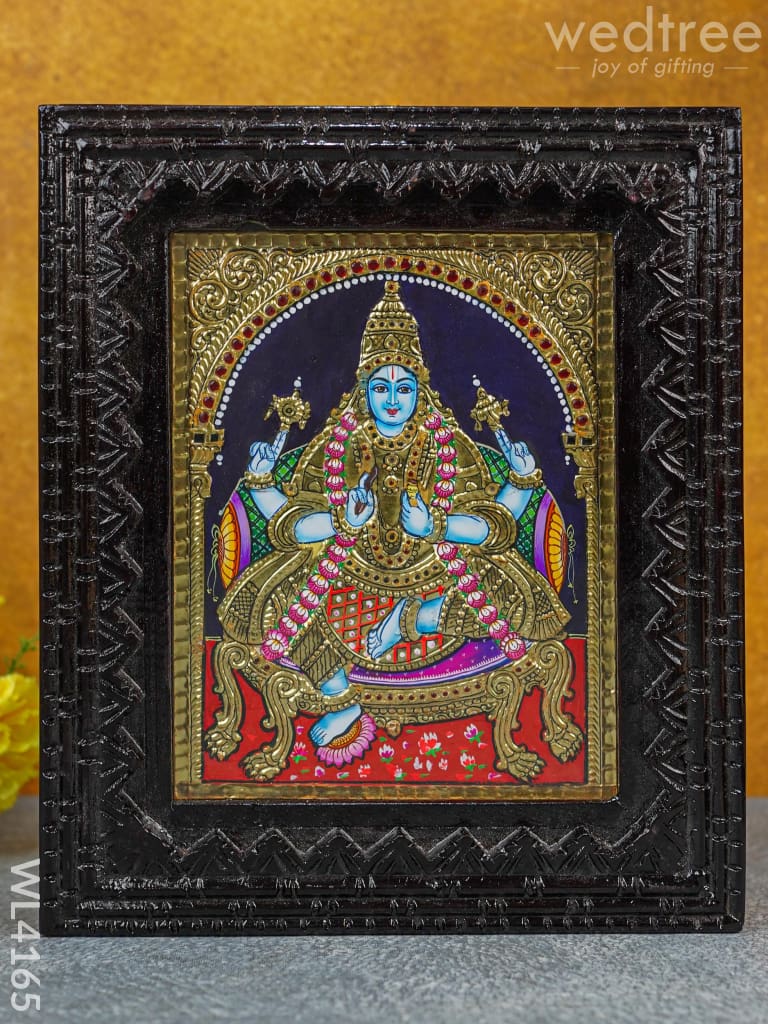 Tanjore Painting - Dhanvantri (10 X 8) Wl4165