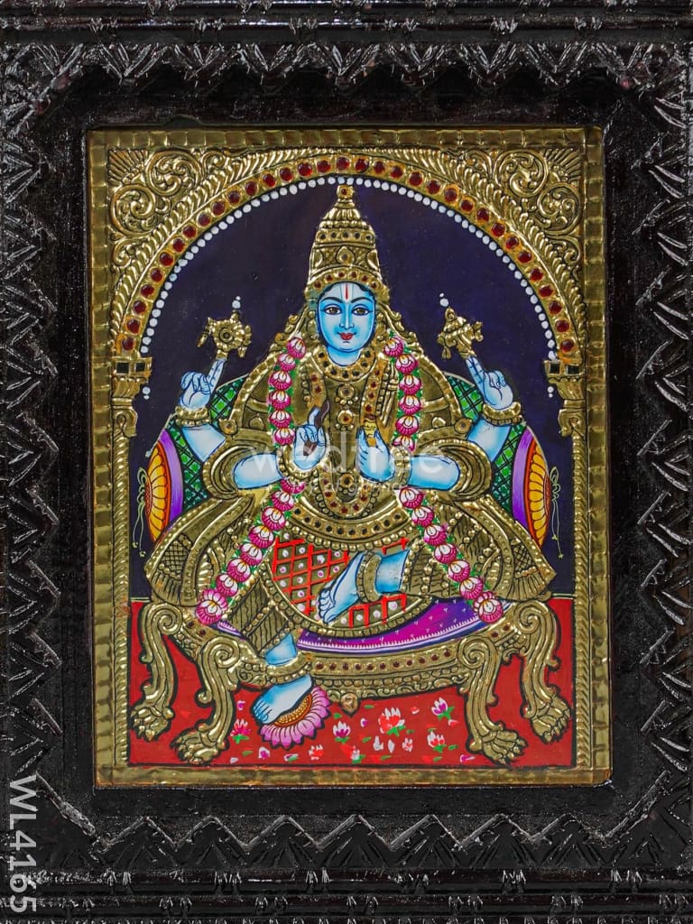 Tanjore Painting - Dhanvantri (10 X 8) Wl4165