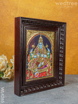 Tanjore Painting - Dhanvantri 10 X 8 Inch Flat [Gold Foil] Wl4265