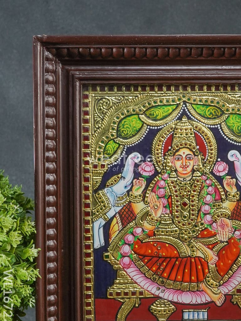 Tanjore Painting - Gajalakshmi (10X12) Wl1672