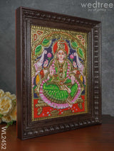 Tanjore Painting Gajalakshmi - 15X12 Inches Wl2452