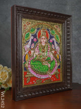 Tanjore Painting Gajalakshmi - 15X12 Inches Wl2452