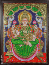 Tanjore Painting Gajalakshmi - 24X18 Inch Wl3779