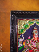 Tanjore Painting - Galajalskhmi 18 X 14 Inch Fully Embossed Wl3979