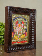 Tanjore Painting - Ganesha (10X8) Wl1821