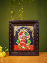 Tanjore Painting - Lalitha Flat (Gold Foil) 12 X 10 Inch Wl4703