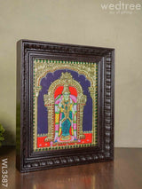 Tanjore Painting Meenakshi - 12 X 10 Wl3587