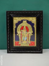 Tanjore Painting - Murugan 10 X 8 Inch Flat [Gold Foil] Wl4264