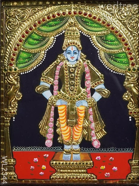 Tanjore Painting Pandurang - 10 X 8 (Medium ) Wl2344 Painting