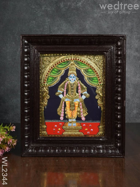 Tanjore Painting Pandurang - 10 X 8 (Medium ) Wl2344 Painting