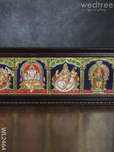 Tanjore Painting Panel (5 Deities) - Wl2464