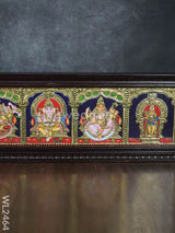 Tanjore Painting Panel (5 Deities) - Wl2464