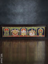 Tanjore Painting Panel (5 Deities) - Wl2464