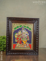 Tanjore Painting Radha Krishna - 15X13 Wl2468