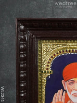 Tanjore Painting Sai Baba- 10 X 8 (Medium ) - Wl2341