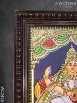 Tanjore Painting Saraswathi - 18X14 Inches Wl2455