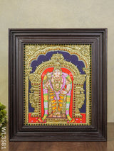 Tanjore Painting Murugan - 15X12 Wl3581