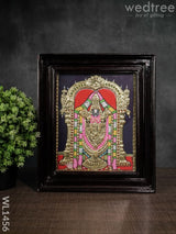 Tanjore Painting Tirupathi Balaji:  8 X 10Inches - Wl1456 Painting