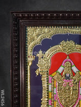 Tanjore Painting Tirupathi Balaji - 18X14 Inches Wl2456