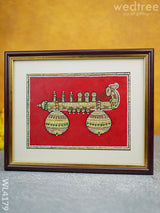 Tanjore Painting Veena - Wl4179