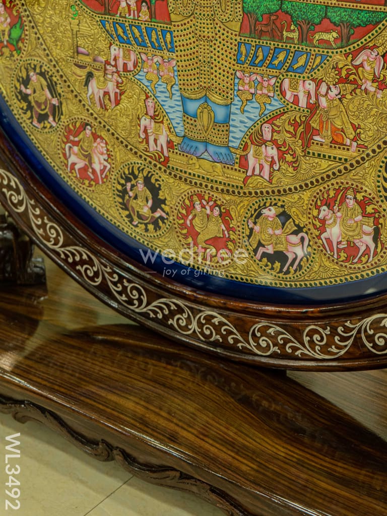 Tanjore Painting - Dasavatharam Frame Wl3492