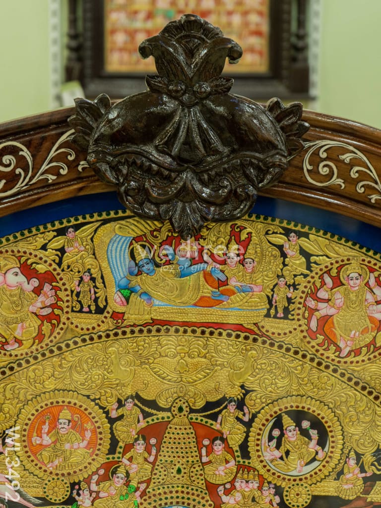 Tanjore Painting - Dasavatharam Frame Wl3492