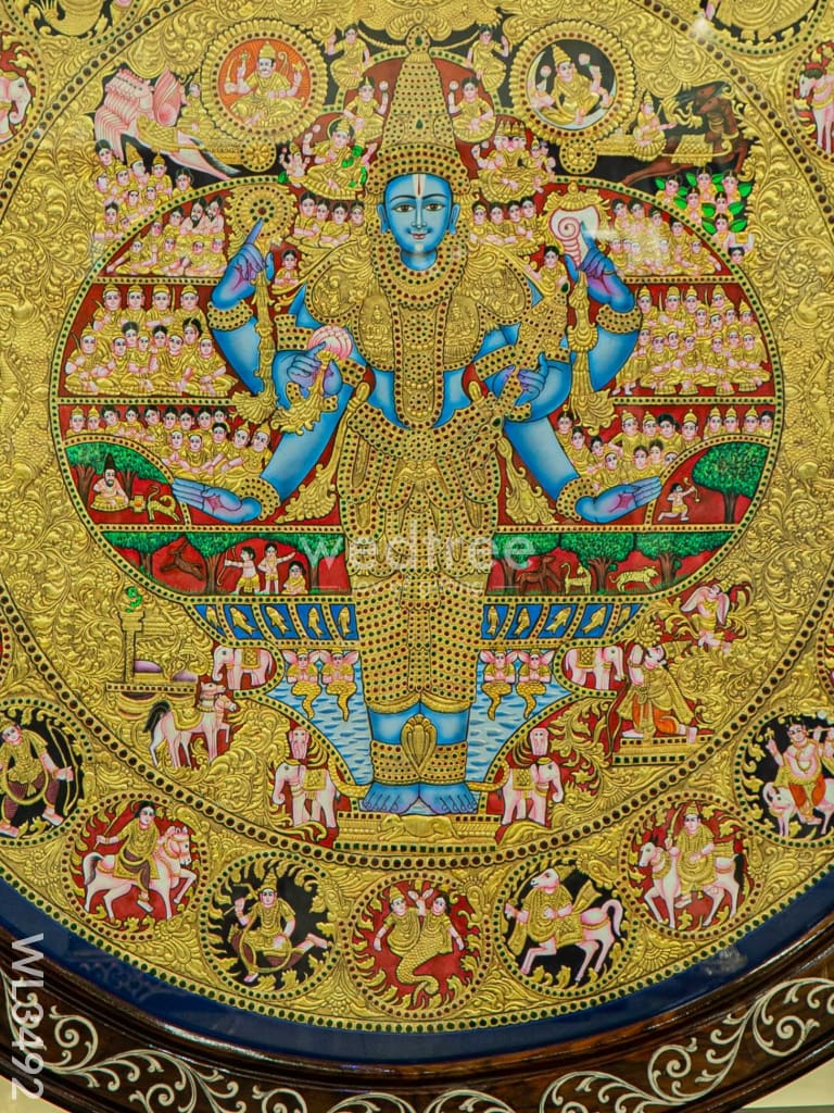 Tanjore Painting - Dasavatharam Frame Wl3492