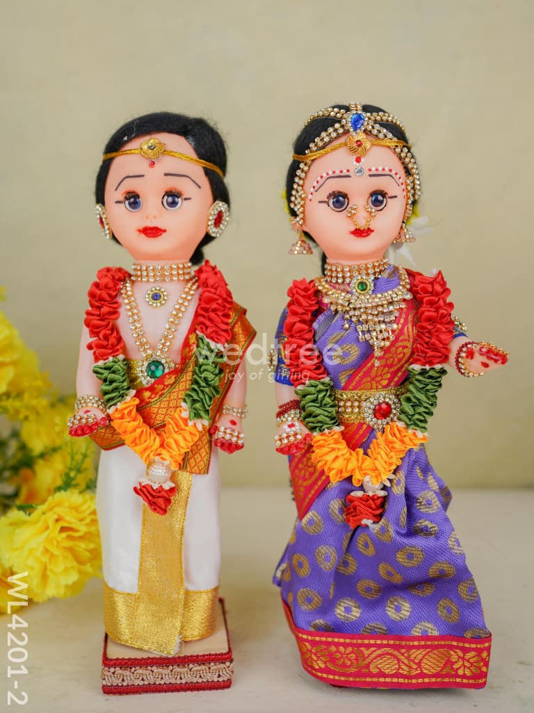 Telugu Style Wedding Dolls - Wl4201