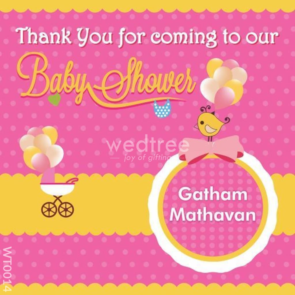 Thank You Card - Baby Shower