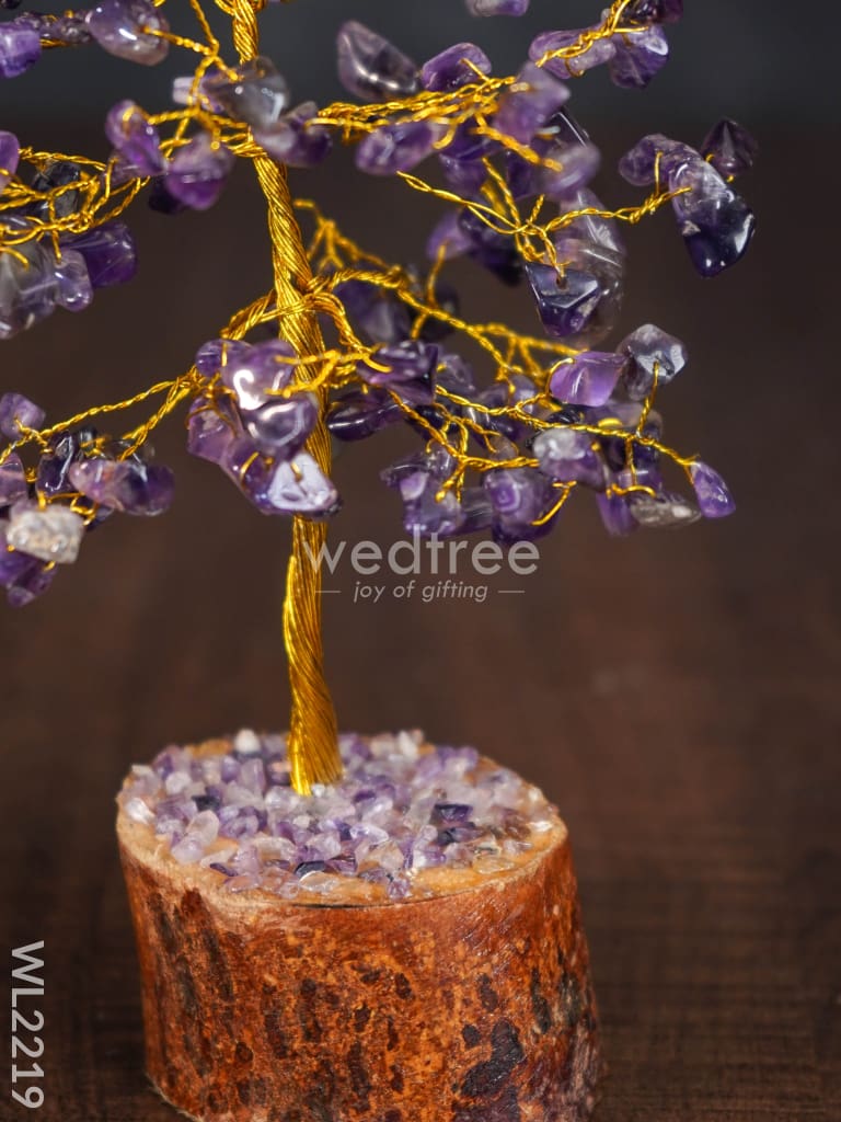 The Tree Of Life - (Purple Amethyst) Wl2219 Crystal Gifts